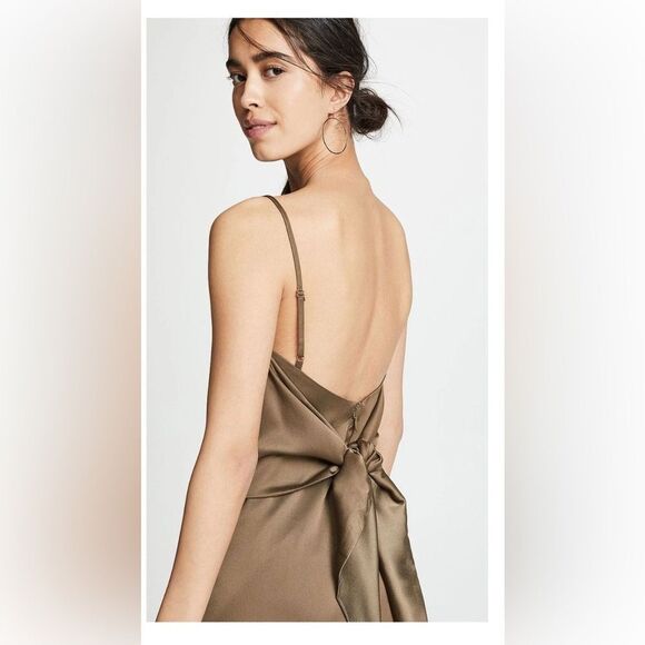 LeRumi Kinsey Slip Dress Green Size S - Picture 3 of 11